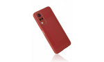 Newface Vivo Y31 2021 Kılıf Glass Kapak - Bordo