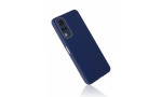 Newface Vivo Y31 2021 Kılıf Glass Kapak - Lacivert