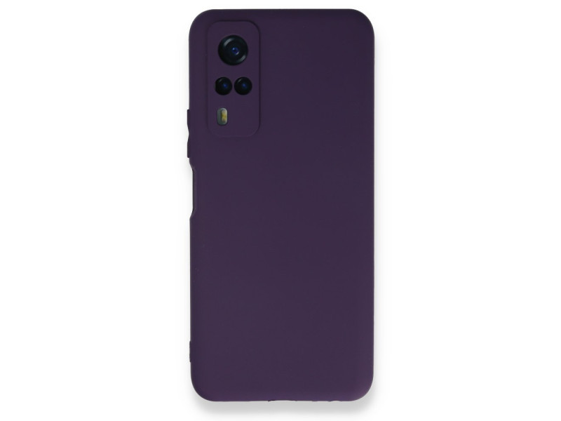 Newface Vivo Y53S Kılıf First Silikon - Mor