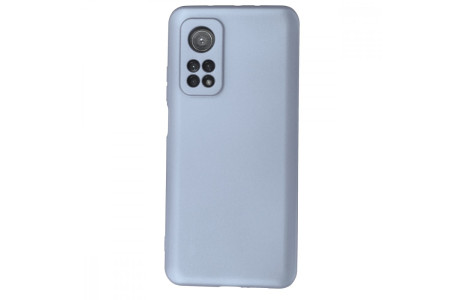 Newface Xiaomi Mi 10T Pro Kılıf Nano içi Kadife Silikon - Sky Blue