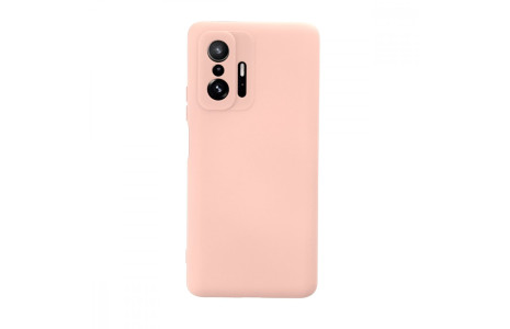 Newface Xiaomi Mi 11T Kılıf Nano içi Kadife Silikon - Pudra