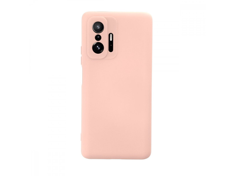 Newface Xiaomi Mi 11T Kılıf Nano içi Kadife Silikon - Pudra