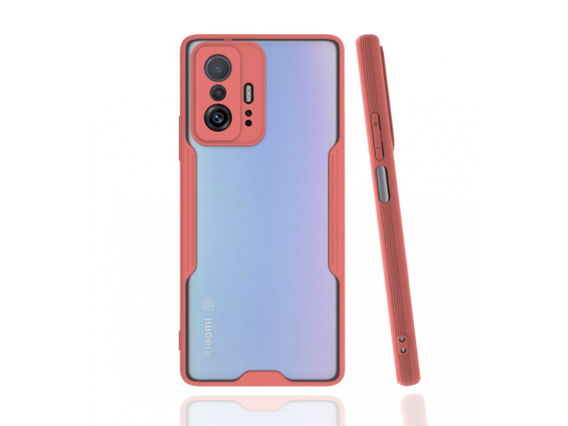 Newface Xiaomi Mi 11T Kılıf Platin Silikon - Pembe