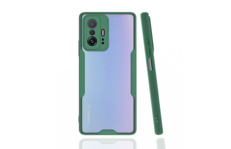 Newface Xiaomi Mi 11T Kılıf Platin Silikon - Yeşil