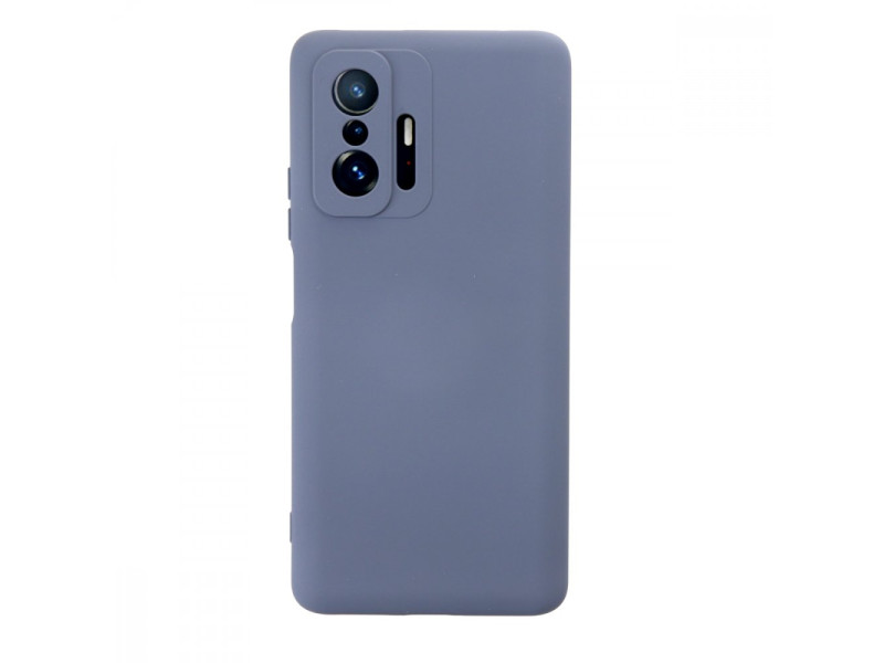 Newface Xiaomi Mi 11T Pro Kılıf Nano içi Kadife Silikon - Gri