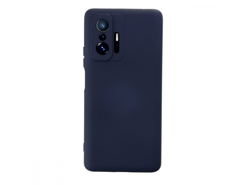 Newface Xiaomi Mi 11T Pro Kılıf Nano içi Kadife Silikon - Lacivert