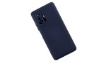 Newface Xiaomi Mi 11T Pro Kılıf Nano içi Kadife Silikon - Lacivert