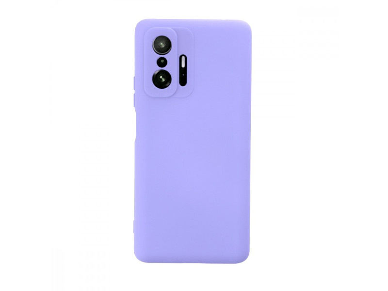 Newface Xiaomi Mi 11T Pro Kılıf Nano içi Kadife Silikon - Lila