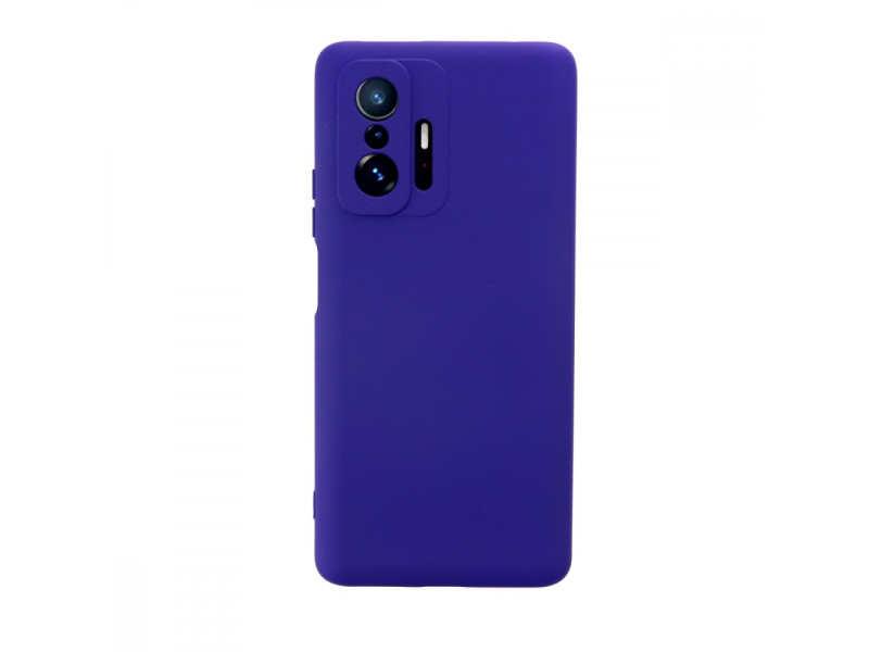 Newface Xiaomi Mi 11T Pro Kılıf Nano içi Kadife Silikon - Mor
