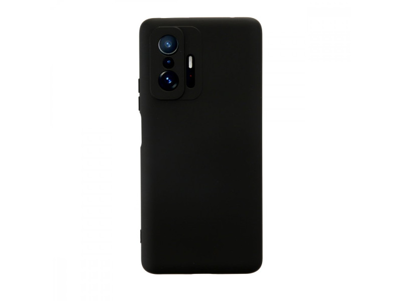 Newface Xiaomi Mi 11T Pro Kılıf Nano içi Kadife Silikon - Siyah
