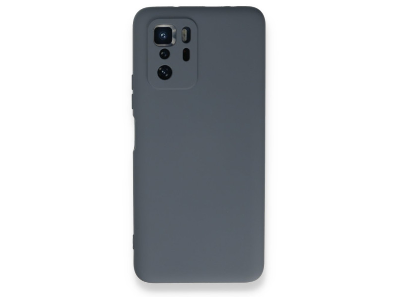 Newface Xiaomi Poco X3 GT Kılıf Nano içi Kadife Silikon - Gri