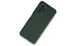 Newface Xiaomi Poco X3 GT Kılıf Nano içi Kadife Silikon - Koyu Yeşil