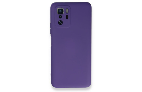 Newface Xiaomi Poco X3 GT Kılıf Nano içi Kadife Silikon - Mor