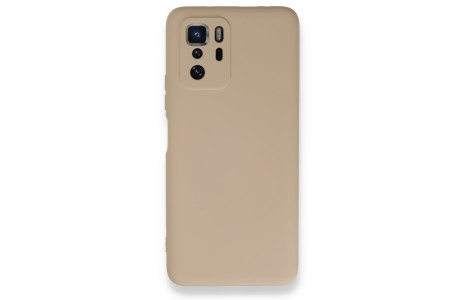 Newface Xiaomi Poco X3 GT Kılıf Nano içi Kadife Silikon - Pudra