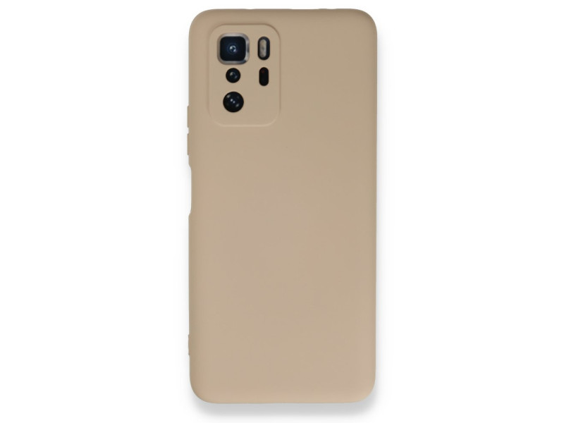 Newface Xiaomi Poco X3 GT Kılıf Nano içi Kadife Silikon - Pudra