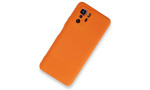Newface Xiaomi Poco X3 GT Kılıf Nano içi Kadife Silikon - Turuncu