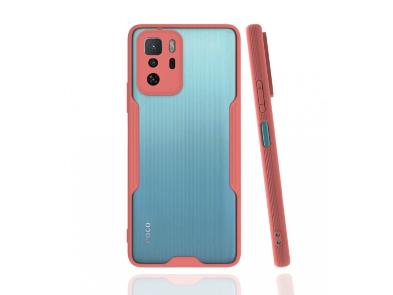 Newface Xiaomi Poco X3 GT Kılıf Platin Silikon - Pembe