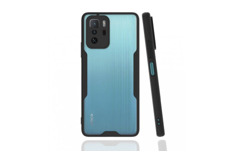 Newface Xiaomi Poco X3 GT Kılıf Platin Silikon - Siyah