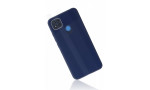 Newface Xiaomi Redmi 9C Kılıf Glass Kapak - Lacivert