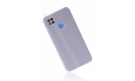 Newface Xiaomi Redmi 9C Kılıf Glass Kapak - Lila