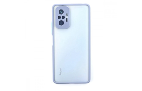 Newface Xiaomi Redmi Note 10 Pro Kılıf Montreal Silikon Kapak - Gri
