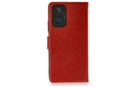 Newface Xiaomi Redmi Note 10 Pro Kılıf Trend S Plus Kapaklı Kılıf - Kırmızı