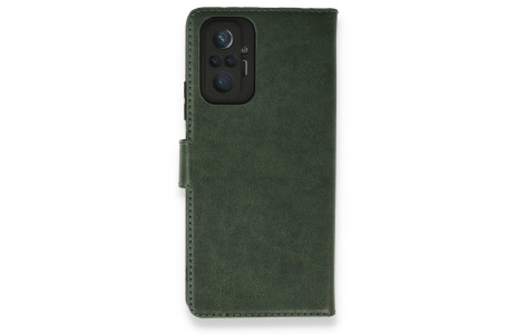 Newface Xiaomi Redmi Note 10 Pro Kılıf Trend S Plus Kapaklı Kılıf - Yeşil