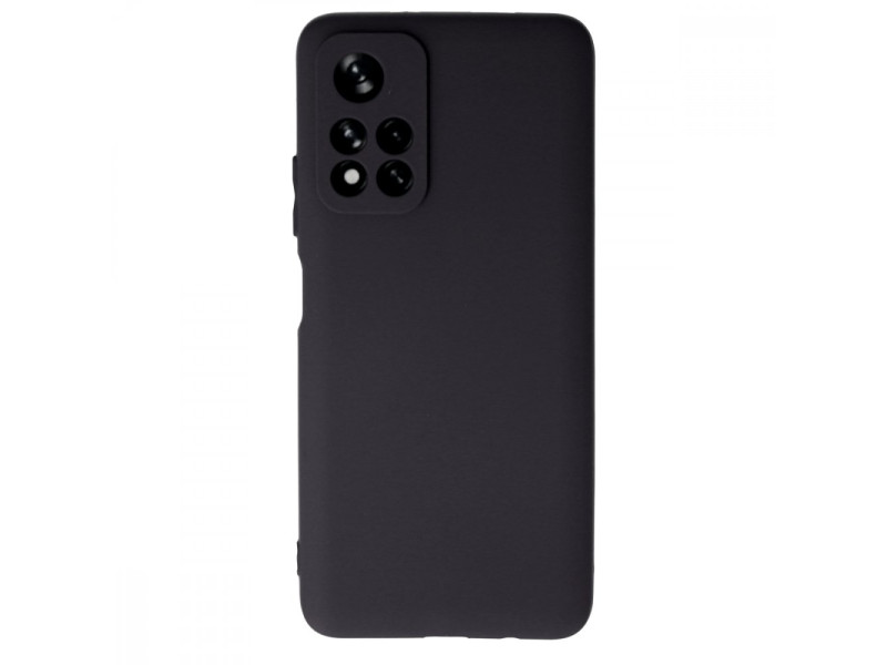 Newface Xiaomi Redmi Note 11T Kılıf First Silikon - Siyah