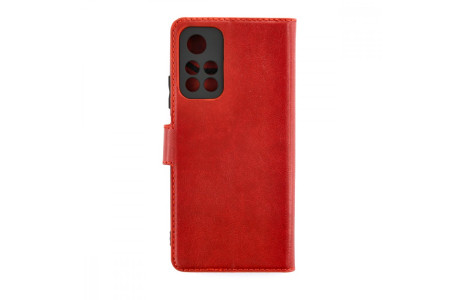 Newface Xiaomi Redmi Note 11T Kılıf Trend S Plus Kapaklı Kılıf - Kırmızı
