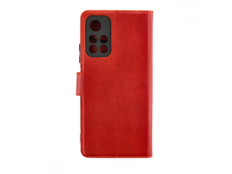 Newface Xiaomi Redmi Note 11T Kılıf Trend S Plus Kapaklı Kılıf - Kırmızı