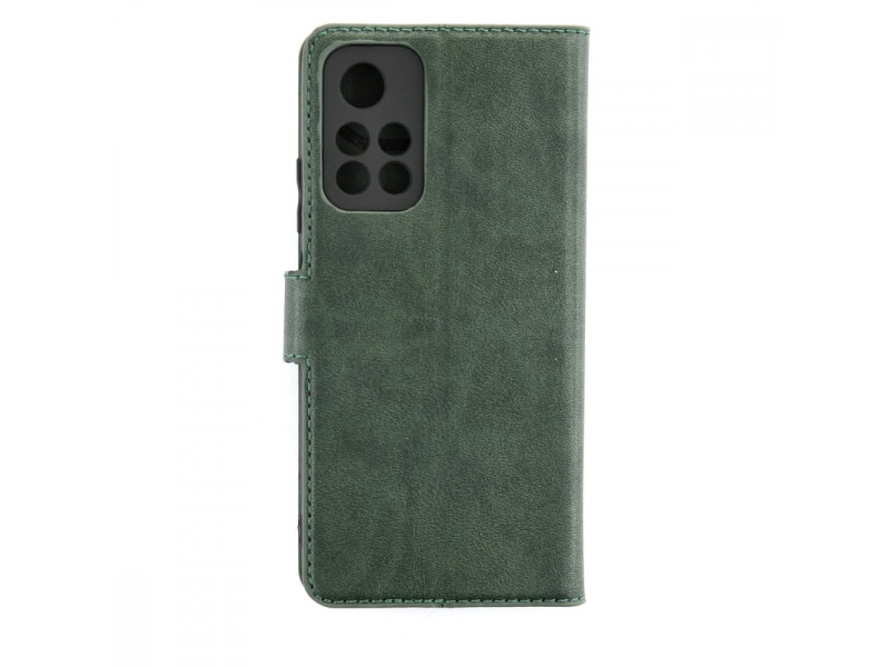 Newface Xiaomi Redmi Note 11T Kılıf Trend S Plus Kapaklı Kılıf - Yeşil