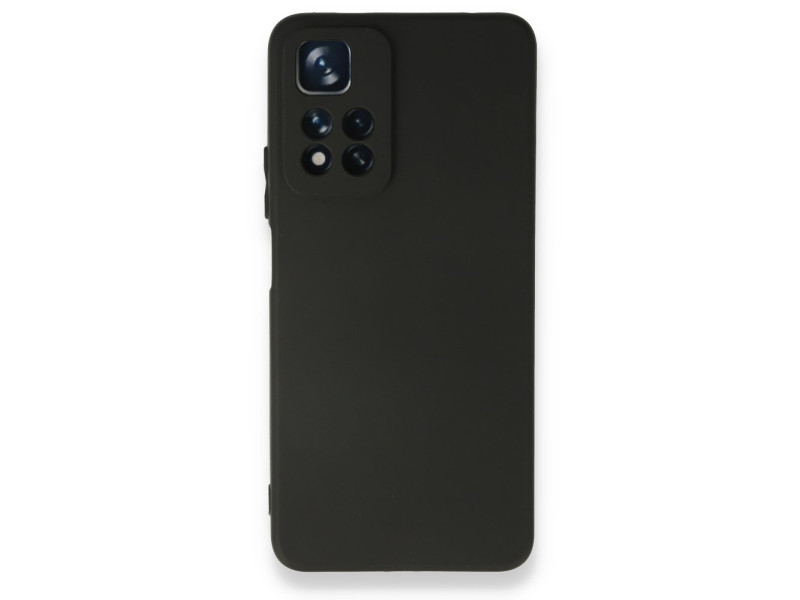 Newface Xiaomi Redmi Note 11 Pro Plus 5G Kılıf First Silikon - Siyah