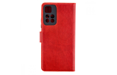 Newface Xiaomi Redmi Note 11 Pro Plus 5G Kılıf Trend S Plus Kapaklı Kılıf - Kırmızı