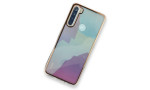 Newface Xiaomi Redmi Note 8 Kılıf Çiçekli Silikon - Buz Mavi