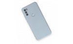 Newface General Mobile GM 21 Plus Kılıf Nano içi Kadife Silikon - Buz Mavisi
