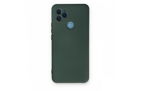 Newface General Mobile GM 22 Kılıf Nano içi Kadife Silikon - Koyu Yeşil