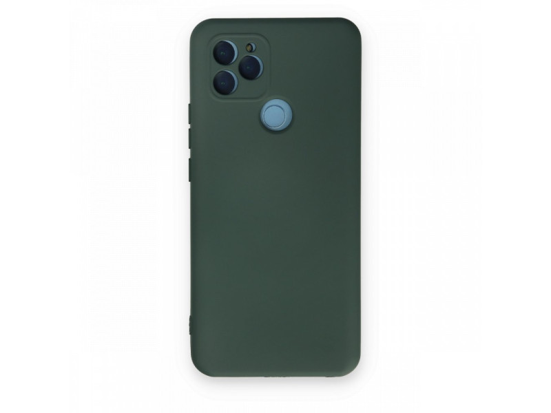Newface General Mobile GM 22 Kılıf Nano içi Kadife Silikon - Koyu Yeşil