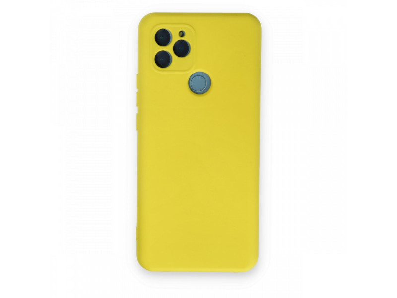 Newface General Mobile GM 22 Kılıf Nano içi Kadife Silikon - Sarı