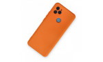 Newface General Mobile GM 22 Kılıf Nano içi Kadife Silikon - Turuncu