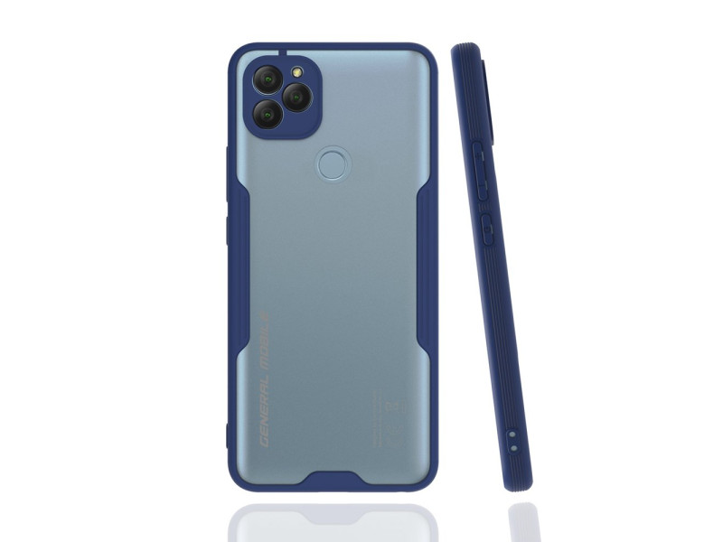 Newface General Mobile GM 22 Kılıf Platin Silikon - Lacivert