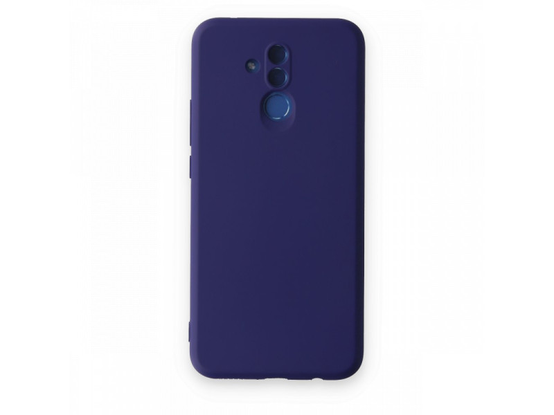 Newface Huawei Mate 20 Lite Kılıf Nano içi Kadife Silikon - Mor