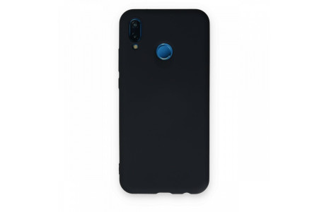 Newface Huawei P20 Lite Kılıf Nano içi Kadife Silikon - Lacivert