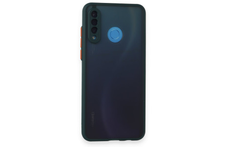 Newface Huawei P30 Lite Kılıf Montreal Silikon Kapak - Yeşil
