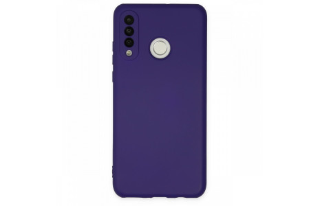 Newface Huawei P30 Lite Kılıf Nano içi Kadife Silikon - Mor