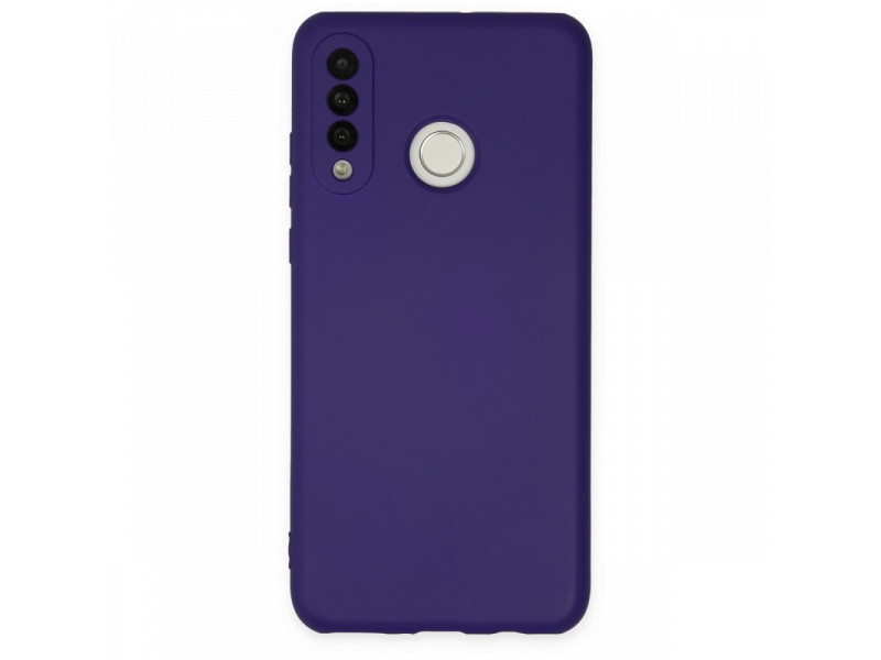 Newface Huawei P30 Lite Kılıf Nano içi Kadife Silikon - Mor