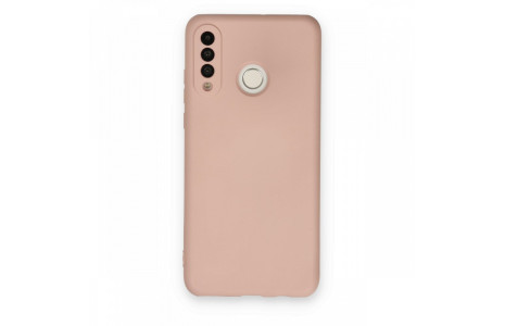 Newface Huawei P30 Lite Kılıf Nano içi Kadife Silikon - Pudra