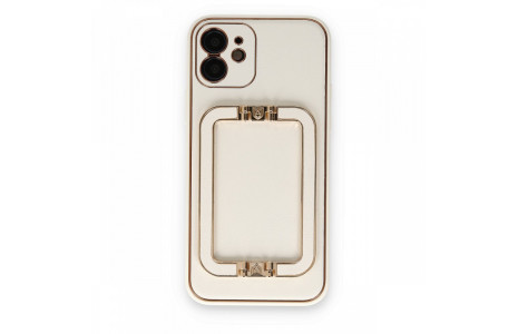 Newface iPhone 11 Kılıf Coco Elit Kapak - Beyaz