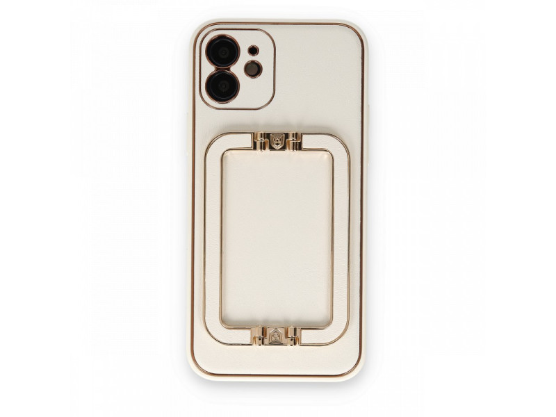 Newface iPhone 11 Kılıf Coco Elit Kapak - Beyaz