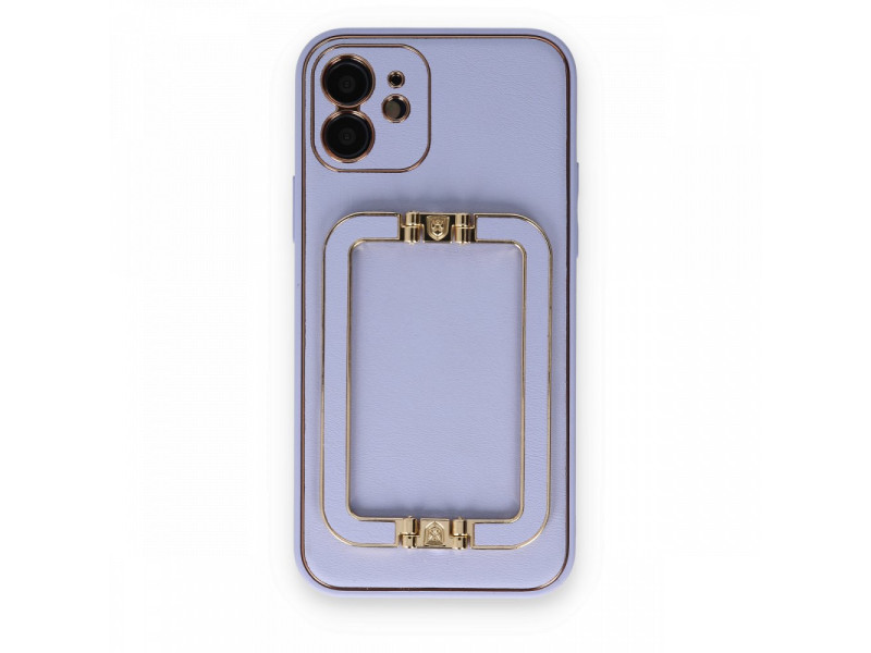 Newface iPhone 11 Kılıf Coco Elit Kapak - Lila