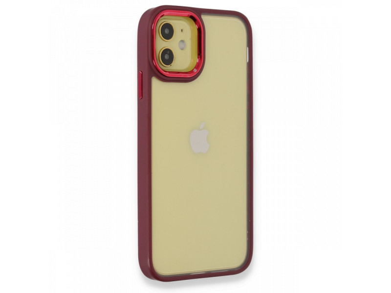 Newface iPhone 11 Kılıf Dora Kapak - Kırmızı